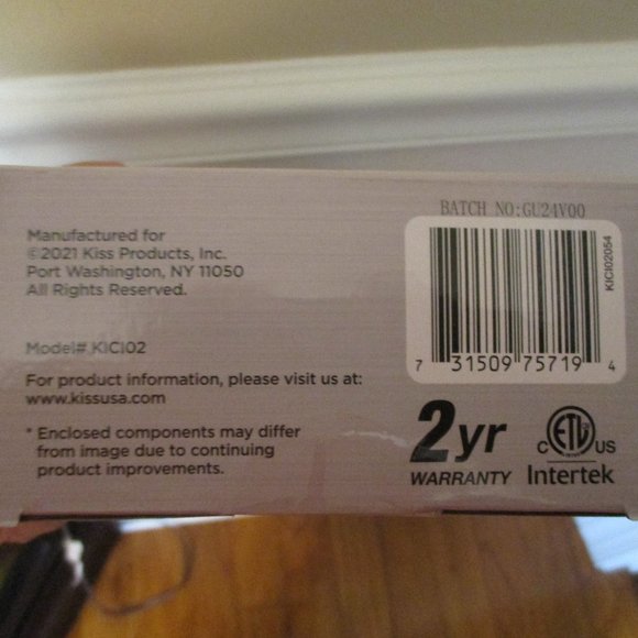 KISS 5-in-1 Curling Iron Set Metallic Rose Pink NEW - Picture 7 of 7